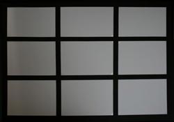 9 opening frame